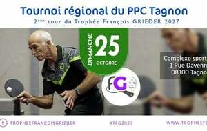 Tournoi Régional du PPC TAGNON - Dim 25 Oct 2026